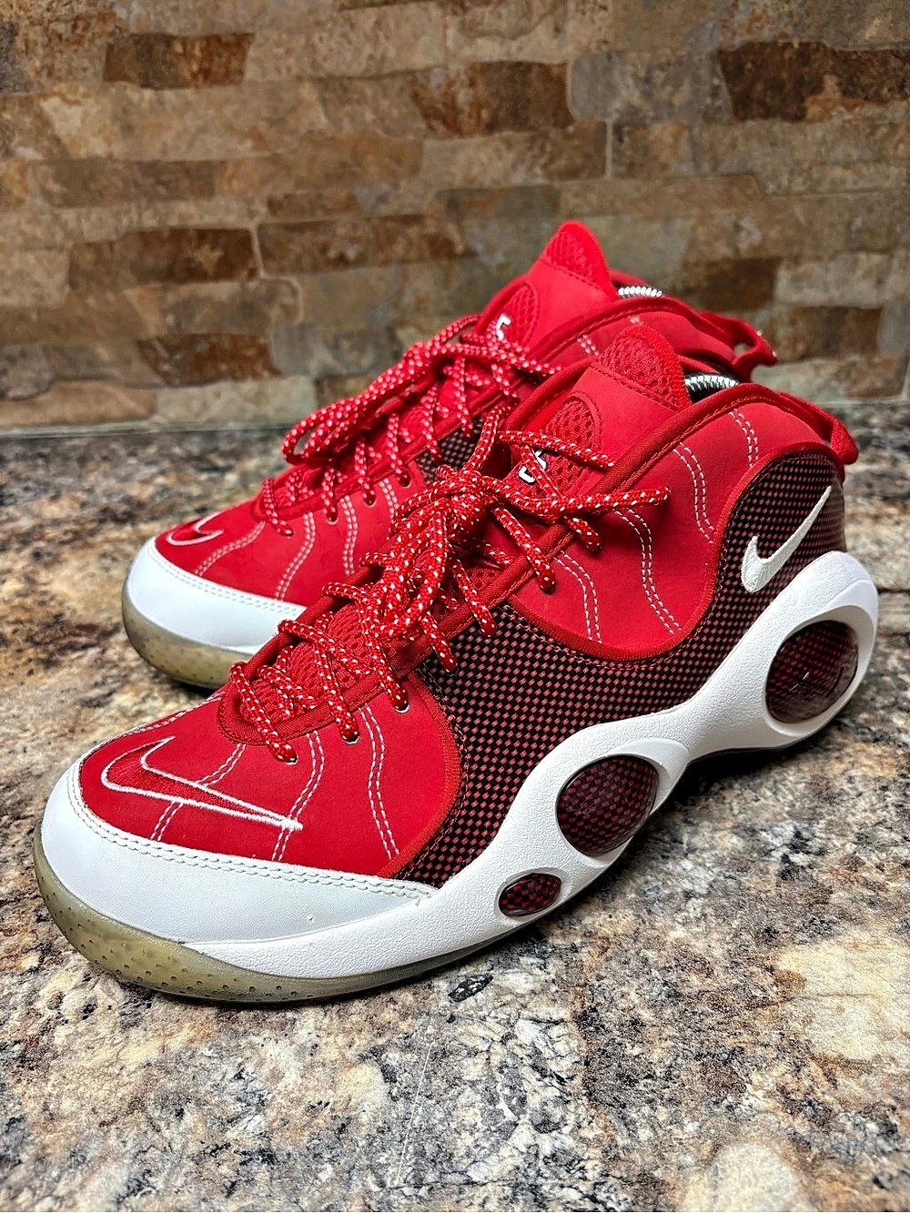 Nike Air Zoom Flight 95 J Kidd PE New Jersey Nets 574724 600 Size 8.5